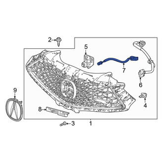 Acura OE - Park Assist Camera Connector