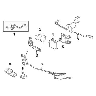 Acura OE - Front Bumper & Grille - Electrical Components