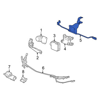Acura OE - Inner Cruise Control Distance Sensor Bracket