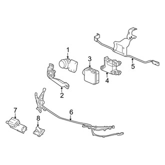 Acura OE - Front Bumper & Grille - Electrical Components (Type S)