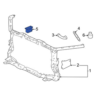 Acura OE - Radiator Support Panel Clip