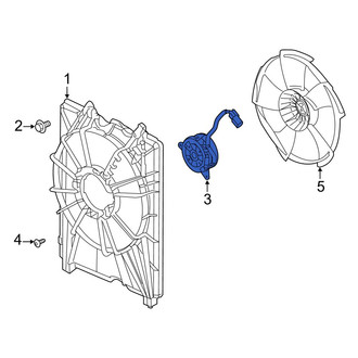 Acura OE - Engine Cooling Fan Motor