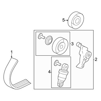 Acura OE - Cooling - Belts & Pulleys (Base / SH-AWD)