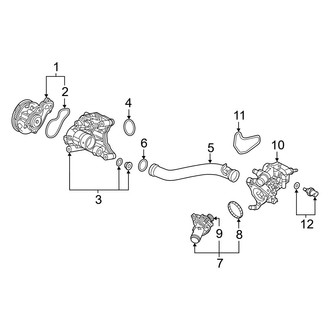 Acura OE - Cooling - Water Pump