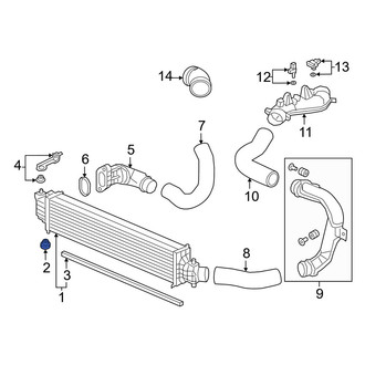 Acura OE - Lower Radiator Insulator
