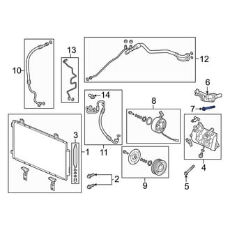 Acura OE - A/C Compressor Bolt