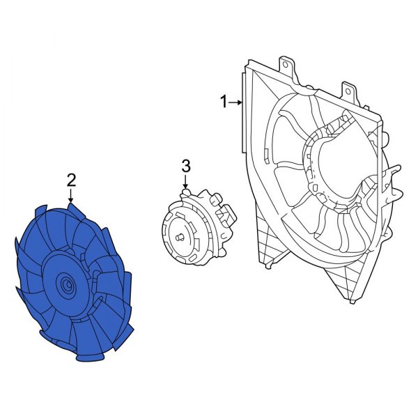 A/C Condenser Fan Blade