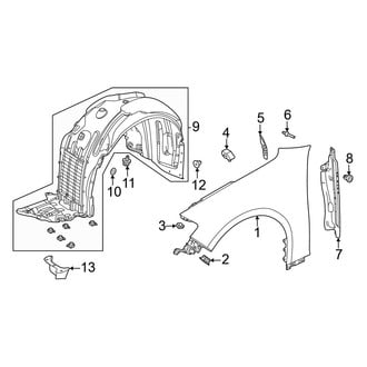 Acura OE - Fender & Components
