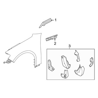 Acura OE - Fender - Exterior Trim