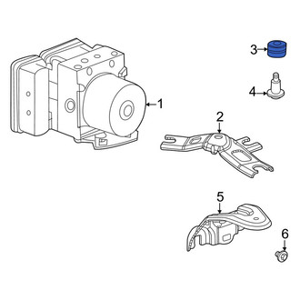 Acura OE - ABS Modulator Insulator