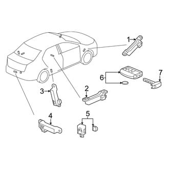 Acura OE - Electrical - Keyless Entry Components (Smart Entry)