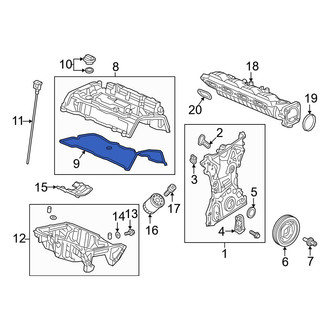 Acura OE - Engine Valve Cover Gasket