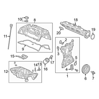 Acura OE - Engine / Transaxle - Engine Parts