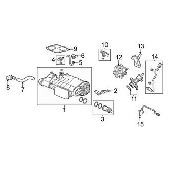 Acura OE - Emission System - Emission Components