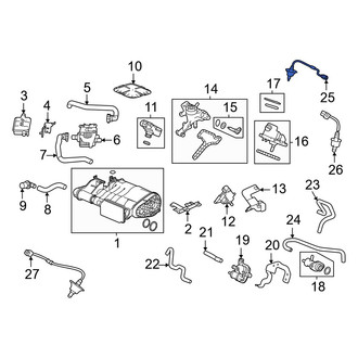 Acura TLX OEM Emission Control Parts Oxygen Sensors — CARiD