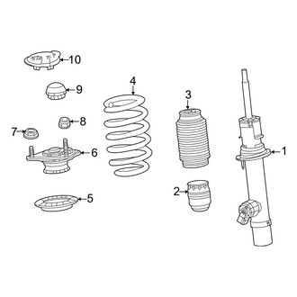 Acura OE - Front Suspension - Struts & Components