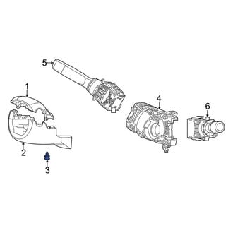 Acura OE - Steering Column Cover Clip