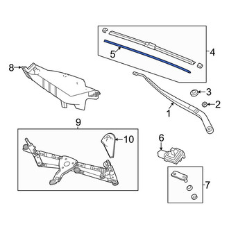 Acura OE - Right Wiper Blade Refill