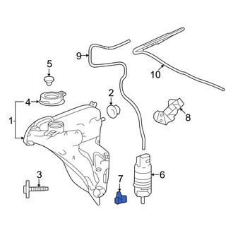 Acura OE - Windshield Washer Pump Connector