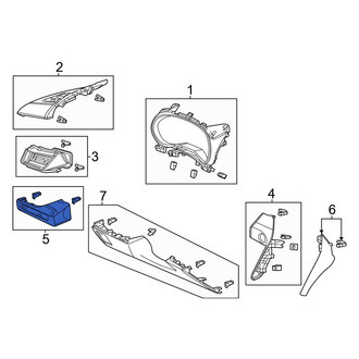 Acura OE - Left Outer Instrument Panel Pad