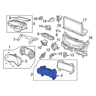 Acura OE - Instrument Panel Lens