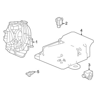 Acura OE - Restraint Systems - Air Bag Components (Modules & Sensors)