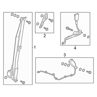 Acura OE - Restraint Systems - Front Seat Belts