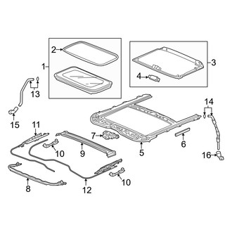 Acura OE - Roof - Sunroof