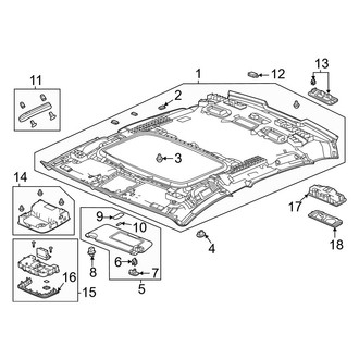 Acura OE - Roof - Interior Trim