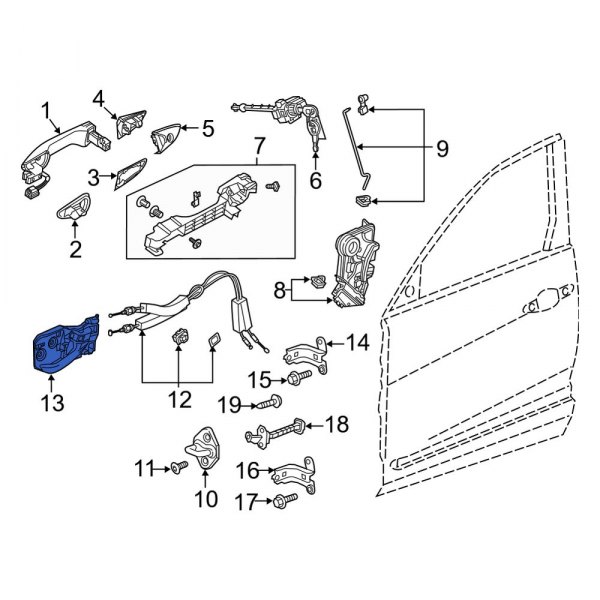 Interior Door Handle