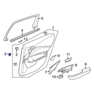 Acura OE - Door Interior Trim Panel Grommet