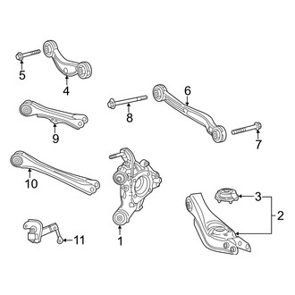 Acura OE - Rear Suspension - Suspension Components