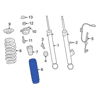Acura OE - Rear Suspension Shock Absorber Bellows