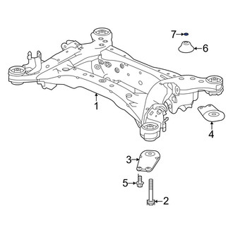 Acura OE - Suspension Subframe Washer