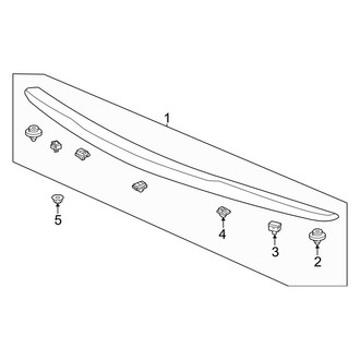 Acura OE - Trunk Lid - Rear Spoiler