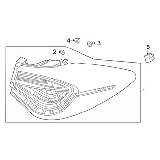 Acura OE - Rear Lamps - Tail Lamps