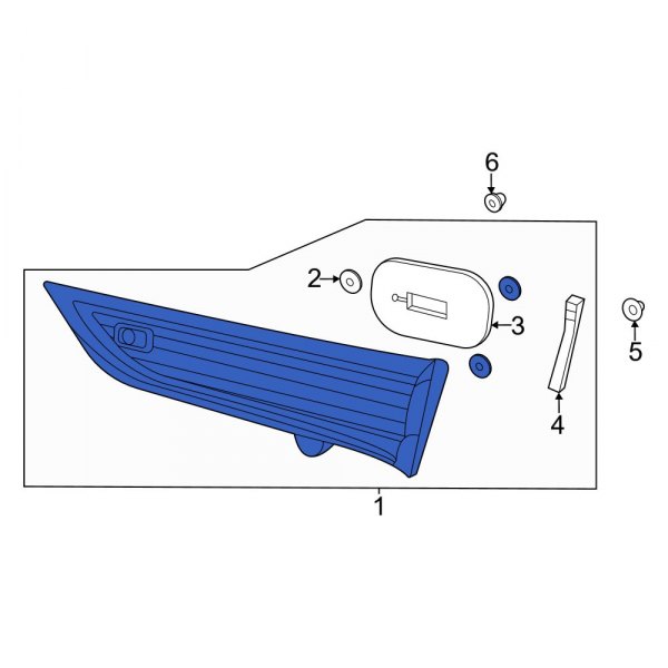 Back Up Light Assembly