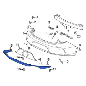 Acura OE - Rear Valance Panel