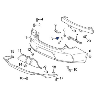 Acura OE - Grille Bolt