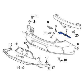 Acura OE - Right Bumper Cover Bracket