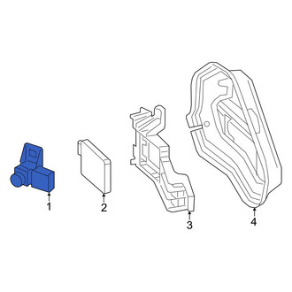 Acura OE - Rear Left Parking Aid Sensor