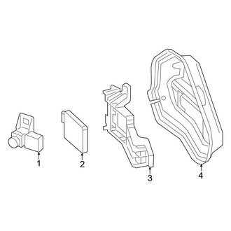 Acura OE - Rear Bumper - Electrical Components