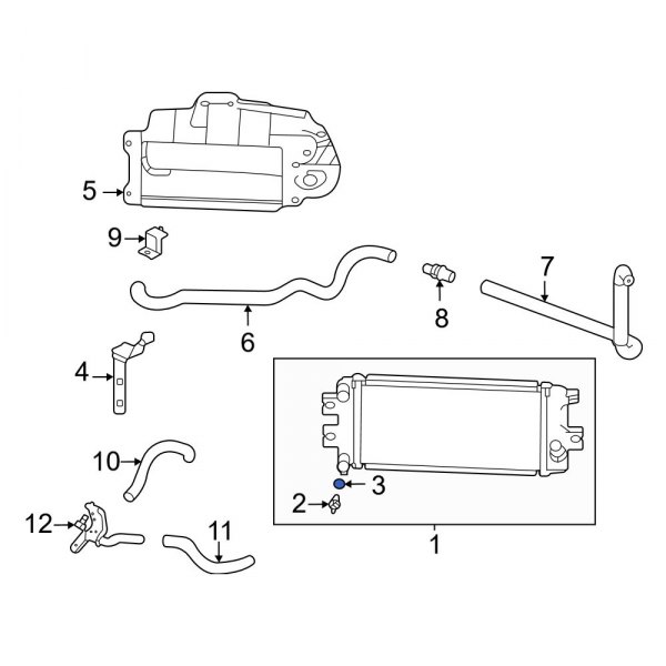 Radiator Drain Plug Gasket