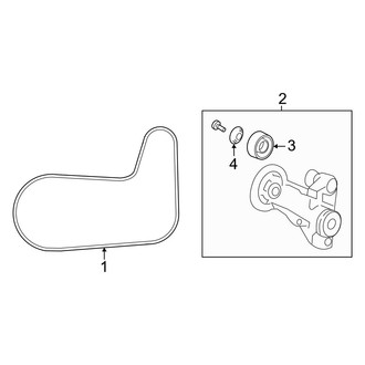 Acura OE - Cooling - Belts & Pulleys (3.0L)