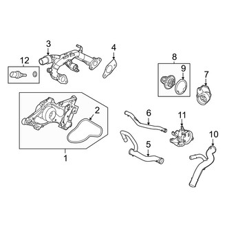 Acura OE - Cooling - Water Pump (3.0L)
