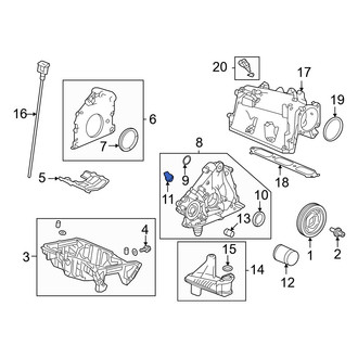 Acura OE - Engine Oil Pressure Switch