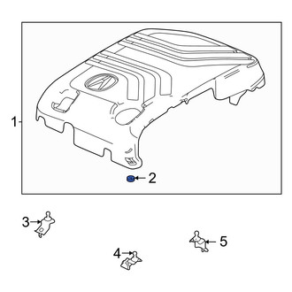 Acura OE - Engine Cover Mounting Bushing