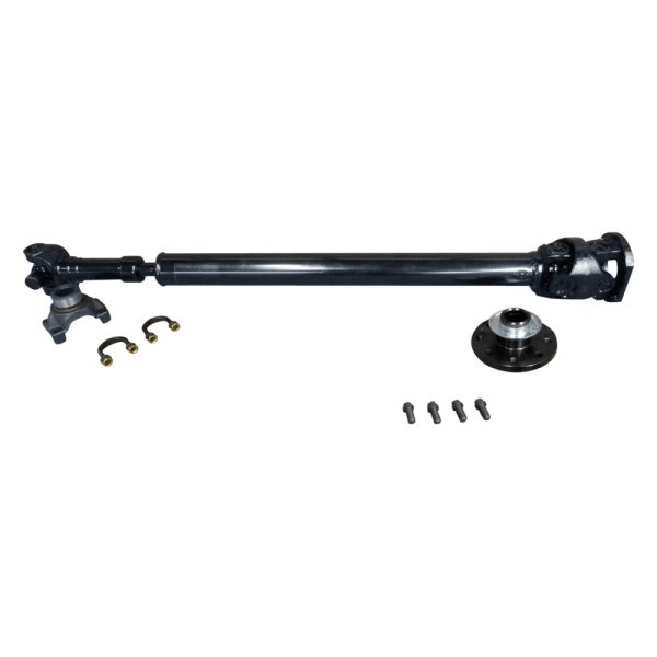 Adams Driveshaft® - Extreme Duty™ Rear CV Driveshaft Assembly With T-Case Yoke, Pinion Yoke, CV Bolts and U-bolts