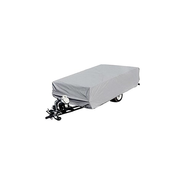 ADCO® 2893 - Gray/White Pop-Up Camper Cover (Up to 14')