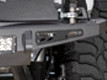 Mid-width bumper design maximizes approach angles and ground clearance
